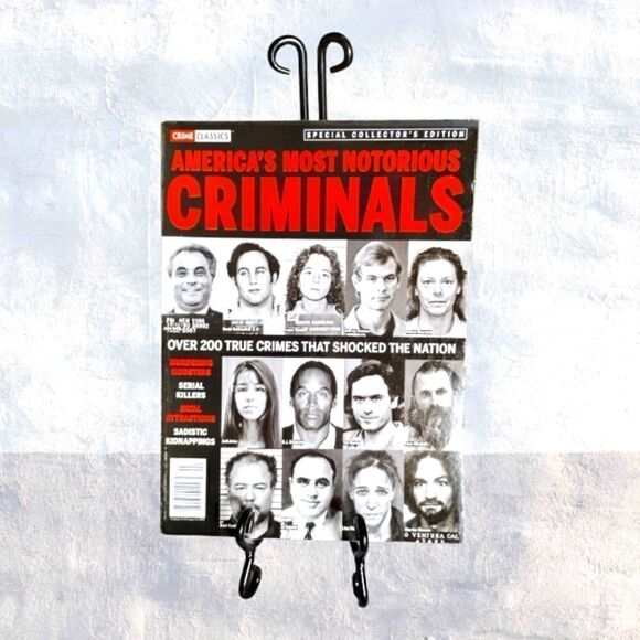 MAGAZINE CRIMES CLASSICS AMERICA'S MOST NOTORIOUS CRIMINALS SPECIAL COLLECTOR'S - Picture 1 of 5
